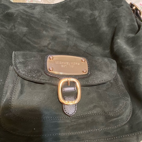 Michael Kors Est 1981 Shoulder Bag Purse Green - Picture 1 of 13
